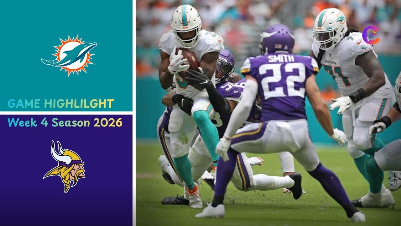 Miami Dolphins vs Minnesota Vikings Match Player Stats