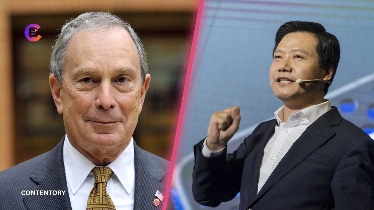 Michael Bloomberg and Lei Jun