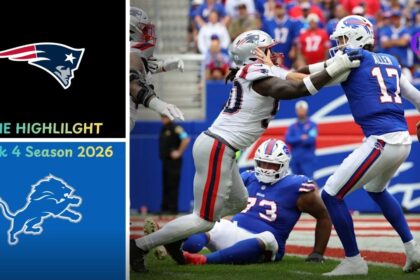 New England Patriots vs Buffalo Bills Match Player Stats