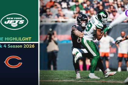 New York Jets vs Chicago Bears Match Player Stats