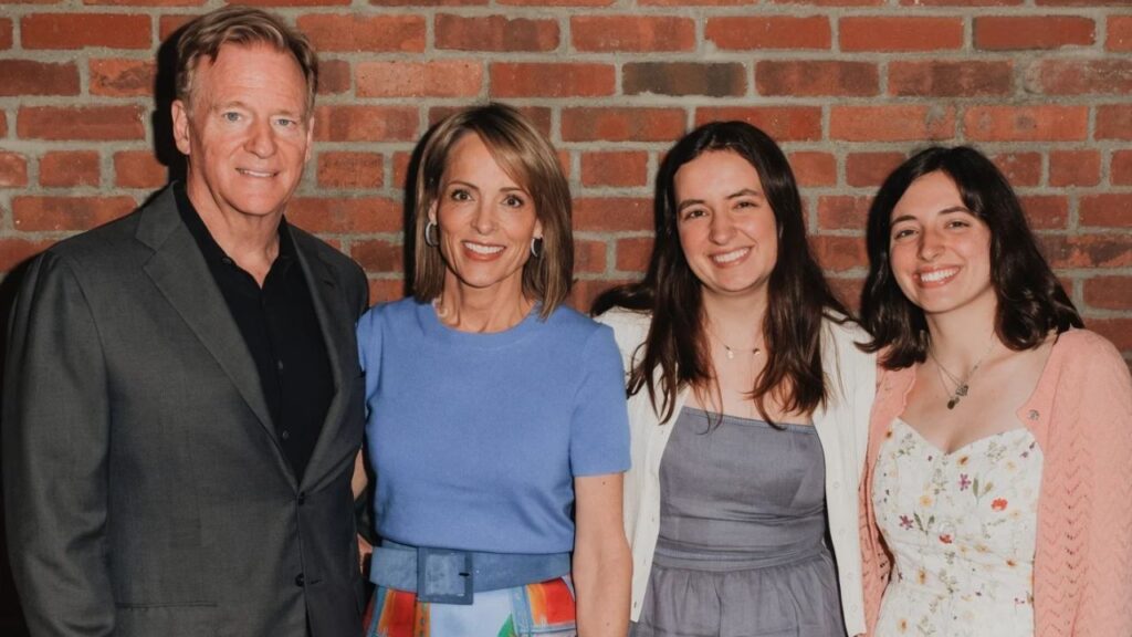 Roger Goodell With Daughter
