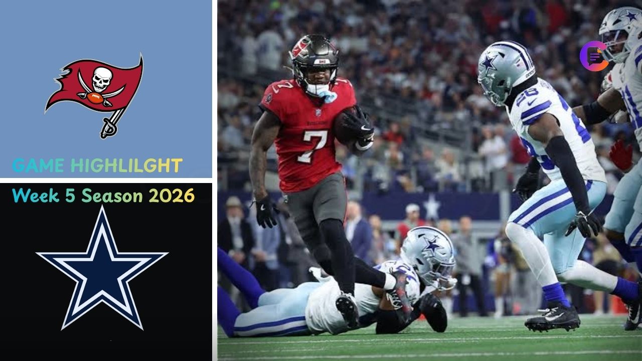 Tampa Bay Buccaneers vs Dallas Cowboys Match Player Stats